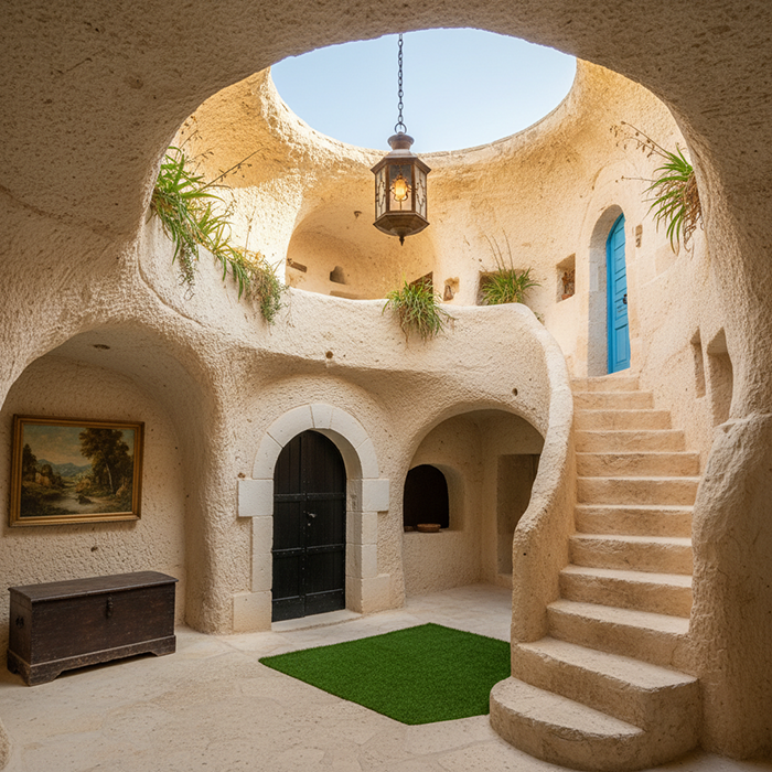 Maison troglodyte